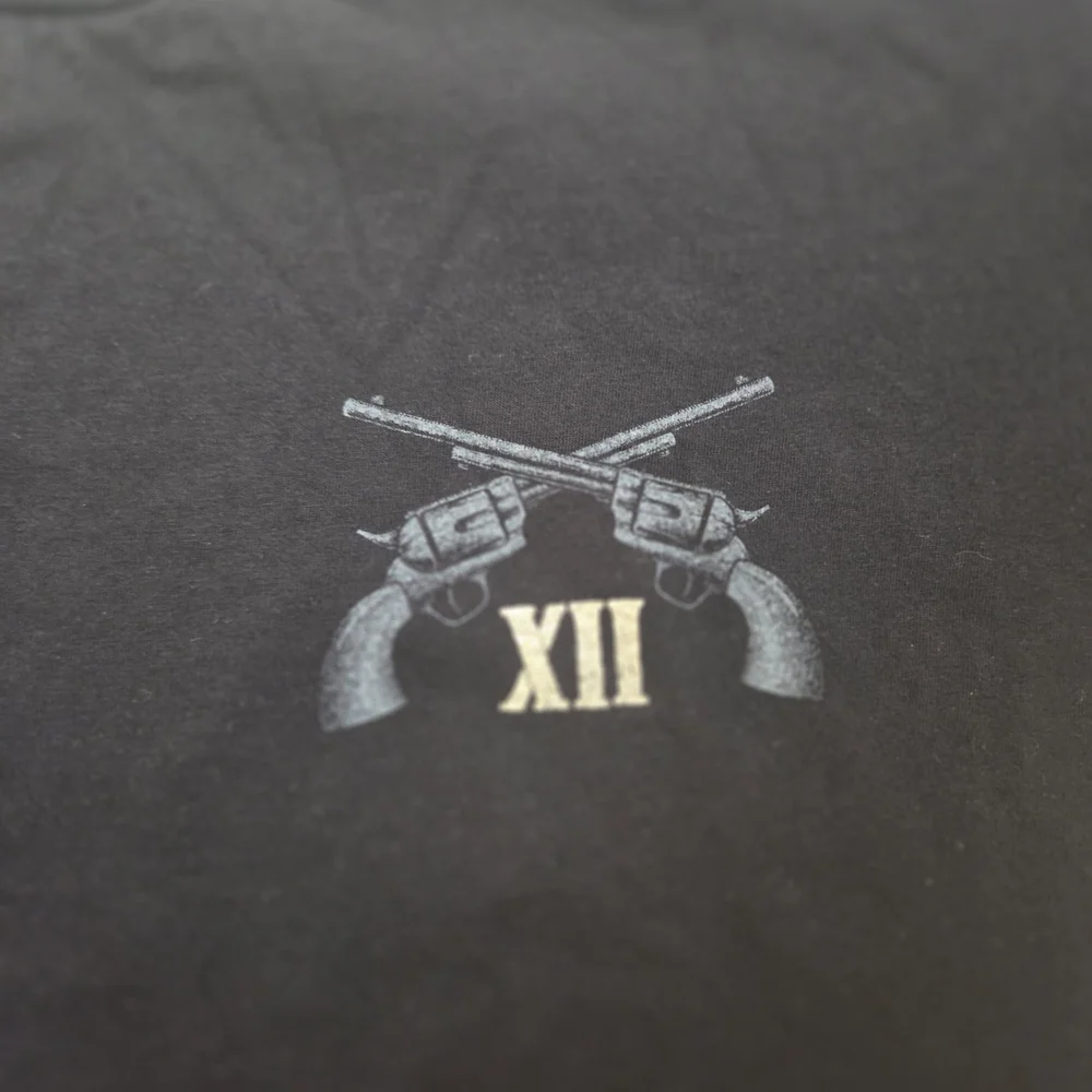 Im Your Huckleberry Black Graphic T-Shirt